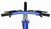 EB60 LyteCycle Minimalist Fitness Step-through e-Bike w/ up to 62 miles Max Operating Range and 20 MPH Max Speed - Bolt Blue