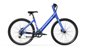 EB60 LyteCycle Minimalist Fitness Step-through e-Bike w/ up to 62 miles Max Operating Range and 20 MPH Max Speed - Bolt Blue